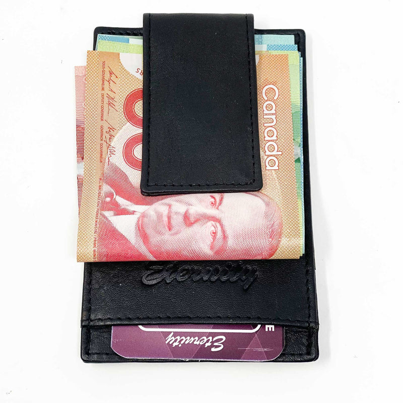 Unisex RFID secure credit card and magnetic money clip 6011, BRAND: ETERNITY