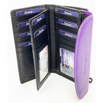 Women’s full length  RFID secure wallet 619, BRAND: ETERNITY