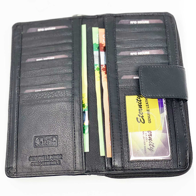 Women’s RFID secure wallet 643, BRAND: ETERNITY