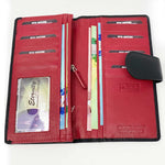 Unisex long wallet and card holder RFID secure D479, BRAND : ETERNITY